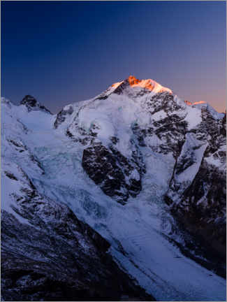 Wandbild  Piz Bernina, Graubünden - Peter Wey