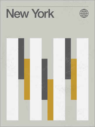 Wall print  New York - Swissty