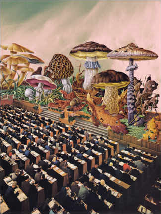 Aluminiumtavla  Psychedelic Experience - Lerson Pannawit