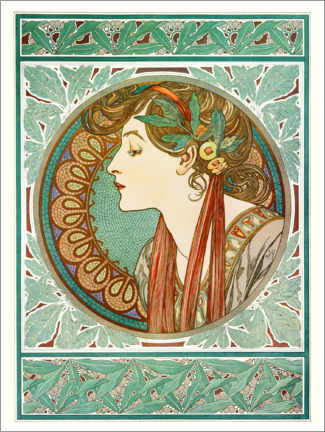 Póster Laurel, 1901
