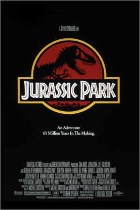 Wandbild Jurassic Park