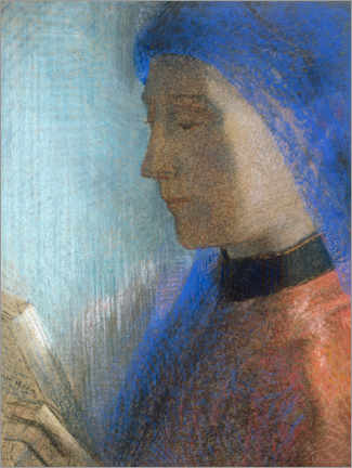 Poster Femme lisant, La lectrice