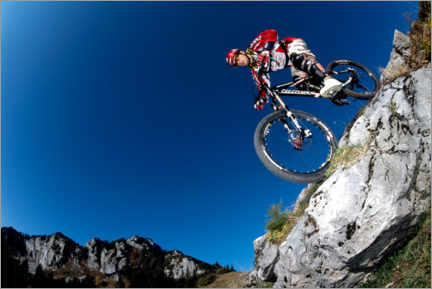 Stampa  Gli amanti della mountain bike sul Kampenwand - Norbert Eisele-Hein