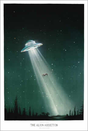 Plakat  Alien abduction - Jonas Loose