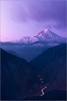 Poster On the way to Mount Damavand