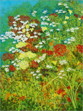 Print  Cheryl&#039;s garden - Herb Dickinson