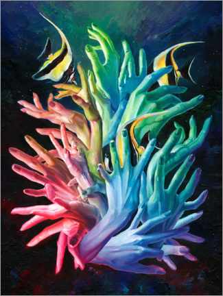 Print  Ontology of Touch - Eva Gamayun