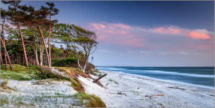 Poster Atmosfera serale sulla spiaggia ovest