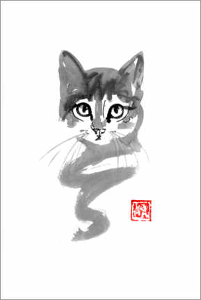 Poster Linea gatto