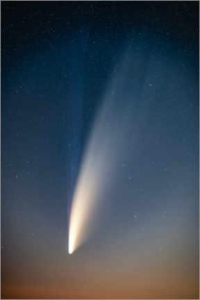 Tableau  Comète NEOWISE - Ulrich Beinert