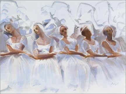 Poster Study of the dancers
