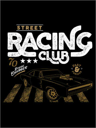 Póster  Street racing club