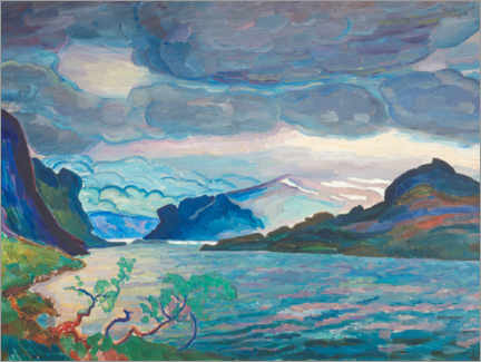 Poster Mountain landscape