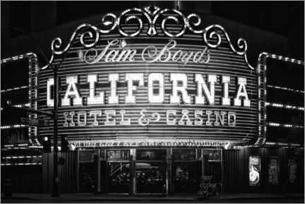 Canvastavla  Black Nevada Series - Hotel &amp; Casino - Philippe HUGONNARD