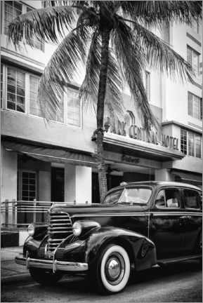 Alubild  Schwarzes Florida - Miami Beach - Philippe HUGONNARD