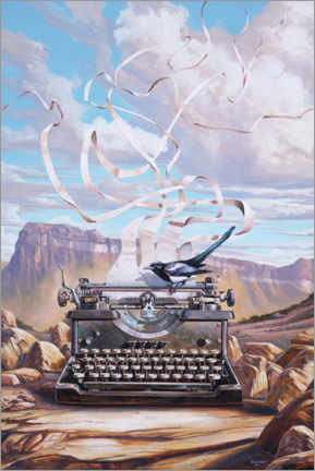Obra artística  Old Typewriter - Georg Huber