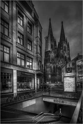 Obraz na drewnie Cologne cathedral - Jens Korte