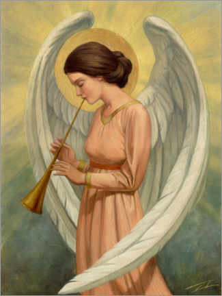 Poster Musician angel