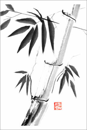 Akryylilasitaulu  Bamboos 06 - Péchane