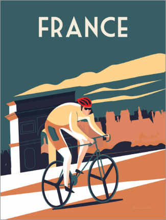 Poster Frankreich
