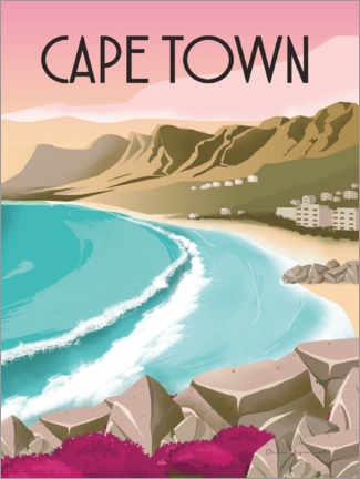Póster  Ciudad del Cabo, Sudáfrica - Omar Escalante