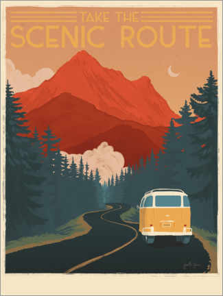 Plakat Born to hike III