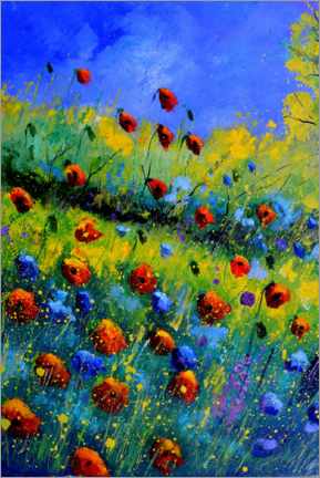 Plakat Poppies and poppies