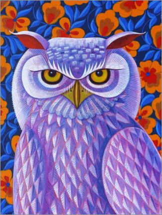 Poster  Snow owl - Jane Tattersfiel