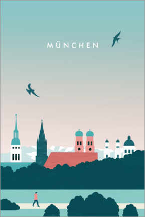 Acrylglasbild  München - Katinka Reinke