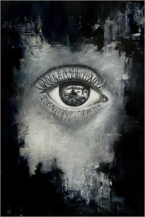 Canvas-taulu  The eye of the beholder - Erika Viklund