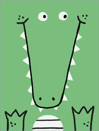Plakat Krokodilo