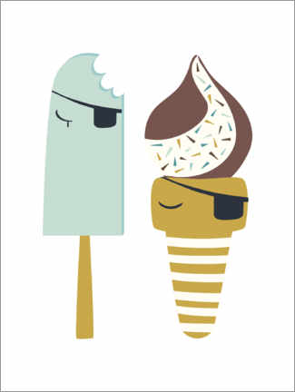 Obra artística  Helado pirata - Marta Munte