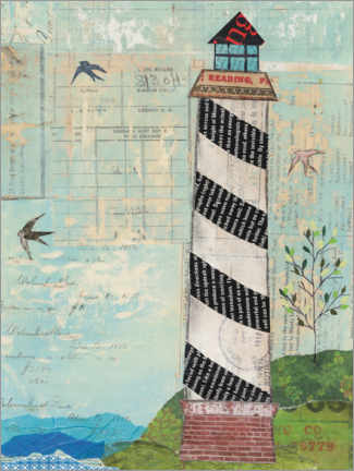 Wandbild Küstenleuchtturm II - Courtney Prahl