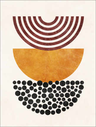 Póster  Abstract Geometric Shapes I - TAlex
