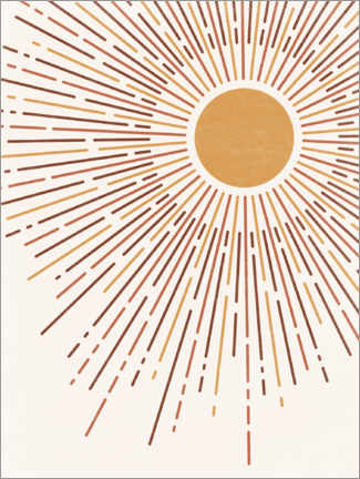 Poster Boho Sun IV