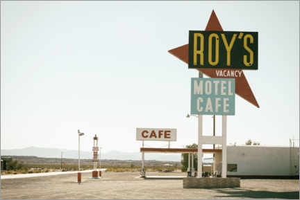 Poster Amerikanischer Westen - Roys Motel