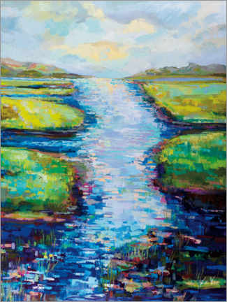 Wandbild  Sommersonnenwende - Jeanette Vertentes