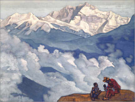 Poster  Pearl of Searching - Nicholas Roerich