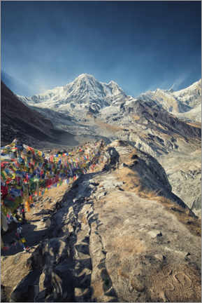 Póster Campamento base de Annapurna