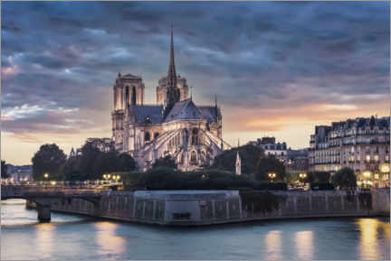 Wandbild  Notre-Dame de Paris - Manjik Pictures