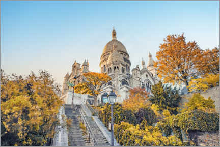Veggbilde  Beautiful Sacre Coeur - Manjik Pictures
