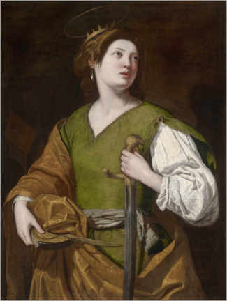 Obra artística  Saint Catherine of Alexandria - Artemisia Gentileschi