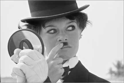 Poster  Brigitte Bardot as Charlie Chaplin, 1965