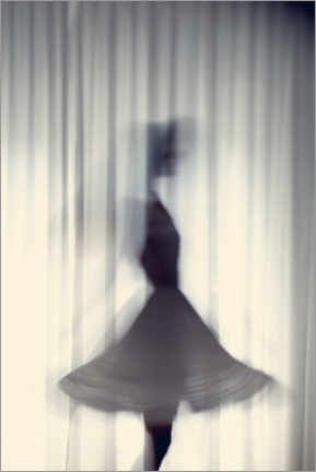 Poster Silhouette of a dancer
