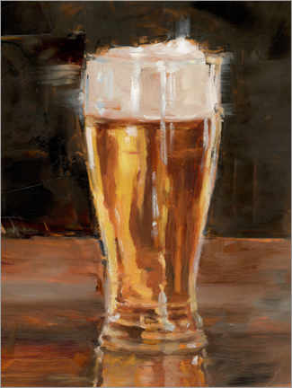 Stampa su tela  Beer glass I - Ethan Harper