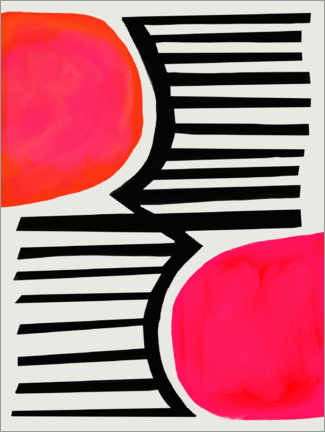 Wall print  Sunset Shadows - Fox &amp; Velvet