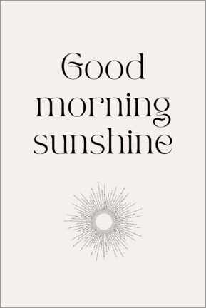 Stampa  Good morning sunshine - Henrike Schenk