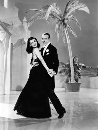Poster  Rita Hayworth And Fred Astaire, Ô toi ma charmante, 1942