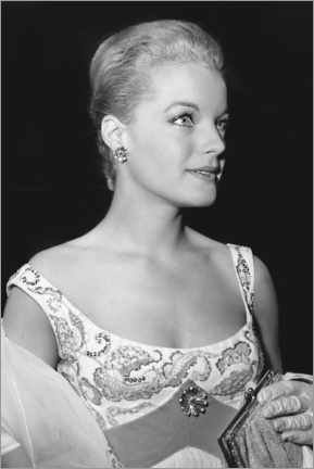 Leinwandbild  Romy Schneider, Cannes Film Festival, 1959