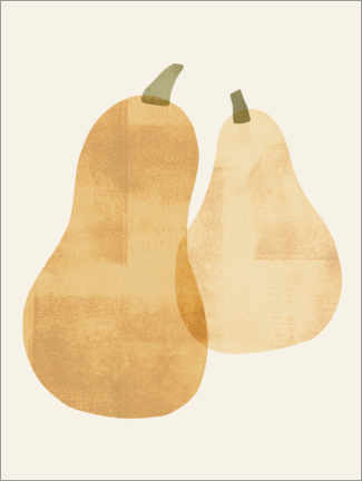 Wall print  Organic Veg VI - Victoria Barnes